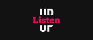 Listen Up 로고