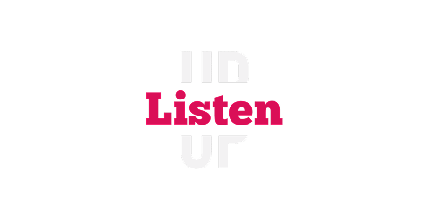 Listen UP 로고